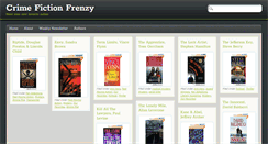 Desktop Screenshot of crimefictionfrenzy.com