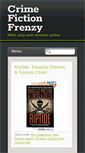 Mobile Screenshot of crimefictionfrenzy.com